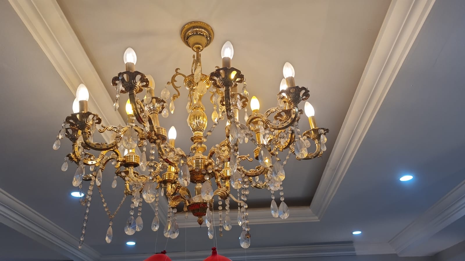 Big Crystal chandelier 2 pieces - Image 4