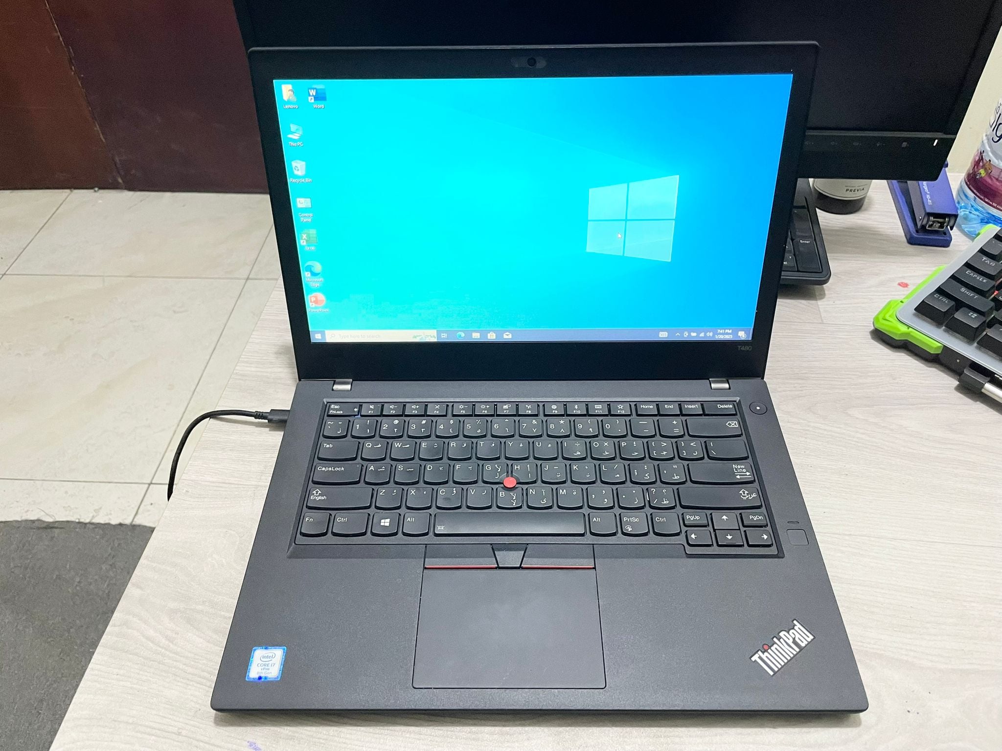 Lenovo ThinkPad T480 - 14" inch - i7-8th Gen-16GB RAM-512GB SSD-(33176355) - Image 1