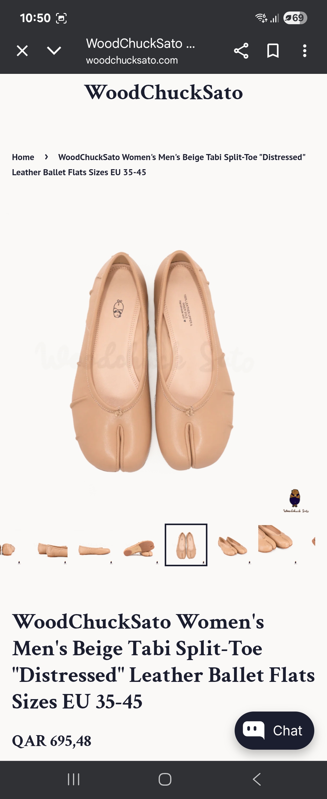 Tabi Leather shoes - Image 6