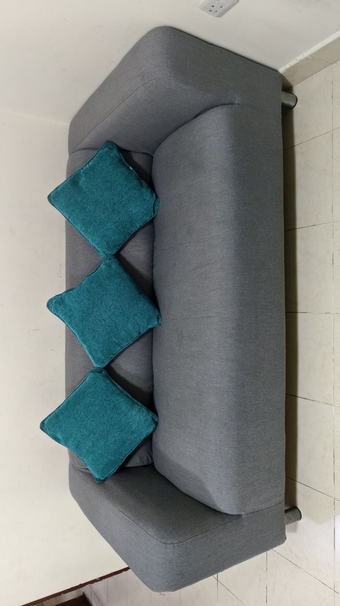 IKEA 3 seater sofa with pillow full set - Image 1