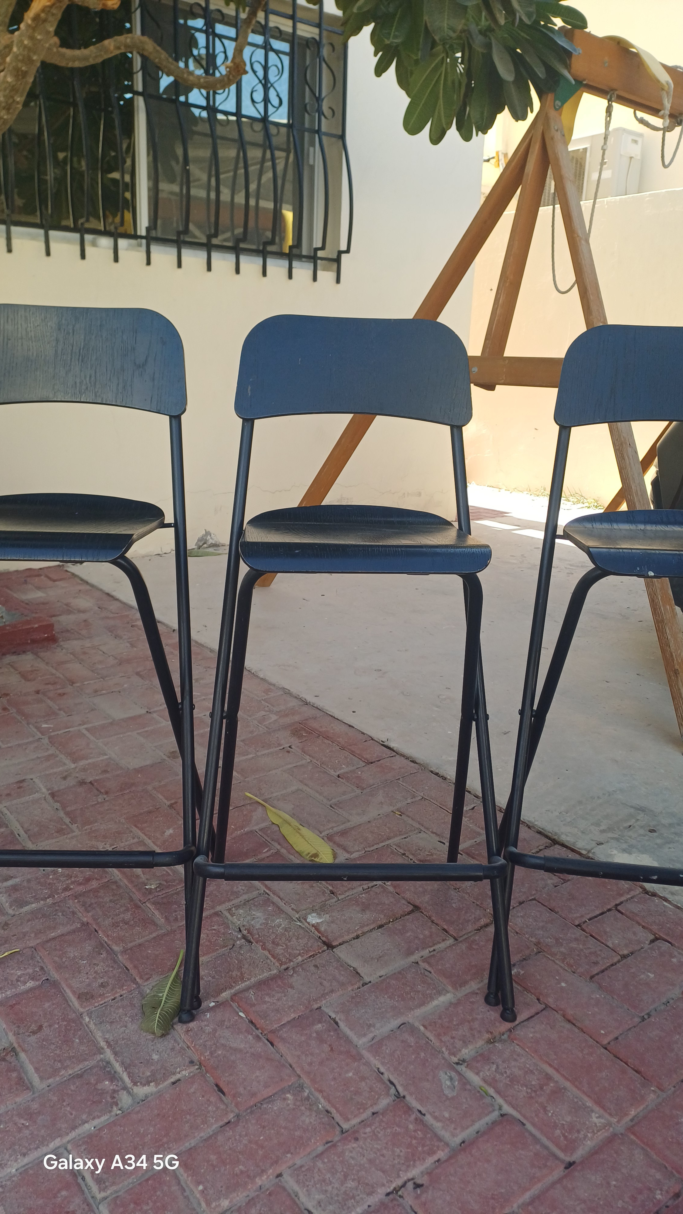 5 bar chairs from Ikea,  - Image 2