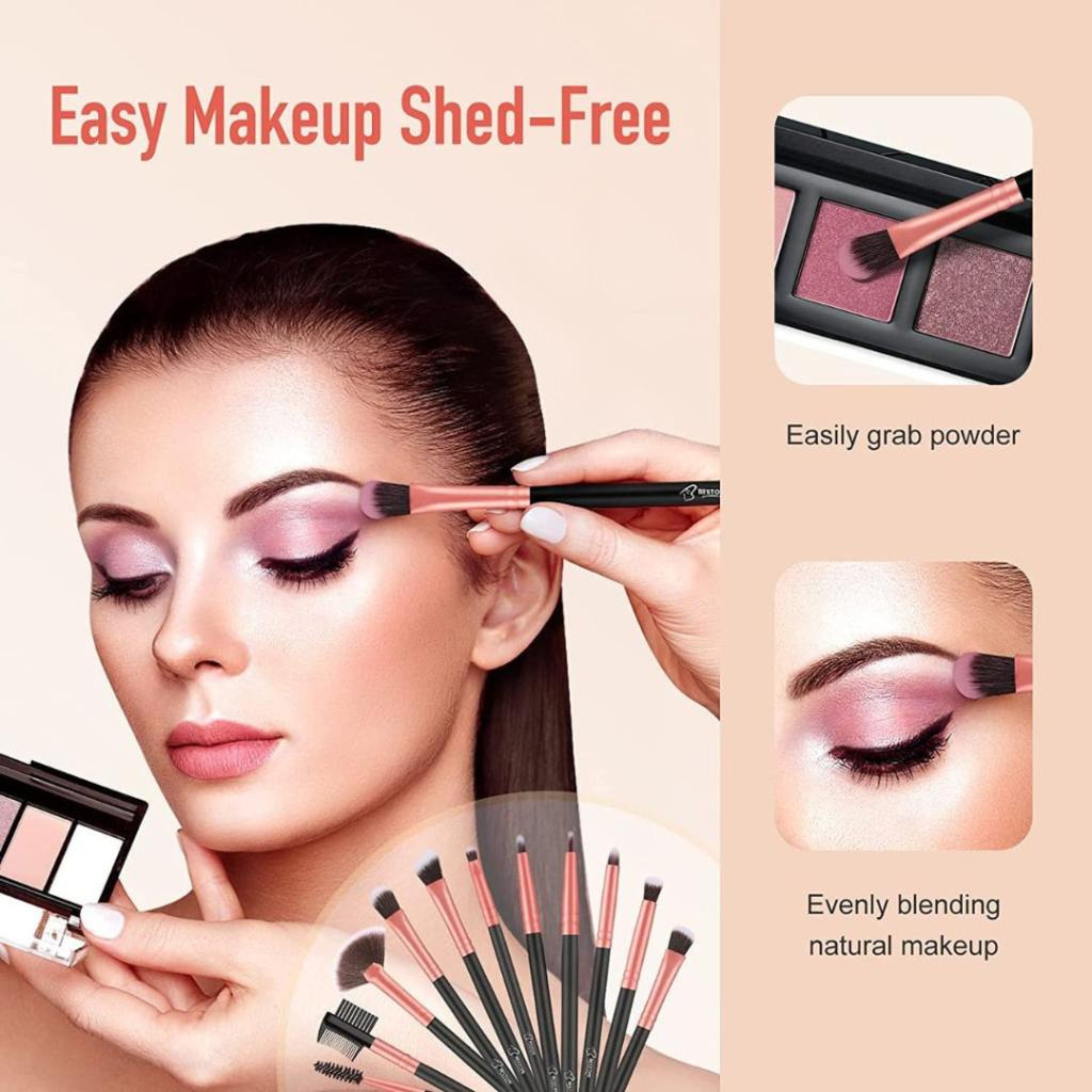 Premium 16-Piece Makeup Brush Set for women - Image 4