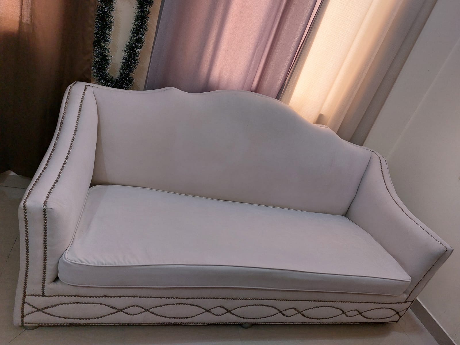 Neat and clean 3 seater sofa for urgent sale. - Image 3