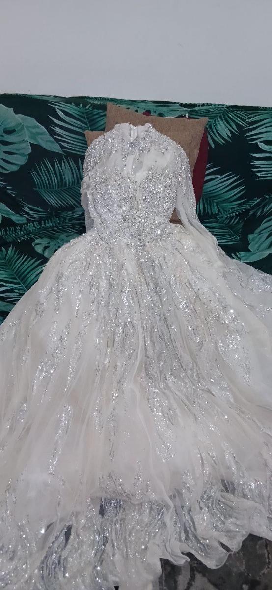 wedding dresses with sleeves and lace Andrea & Leo WL032 Long Bridal Gown A Line Lace Wedding Dress main image 0