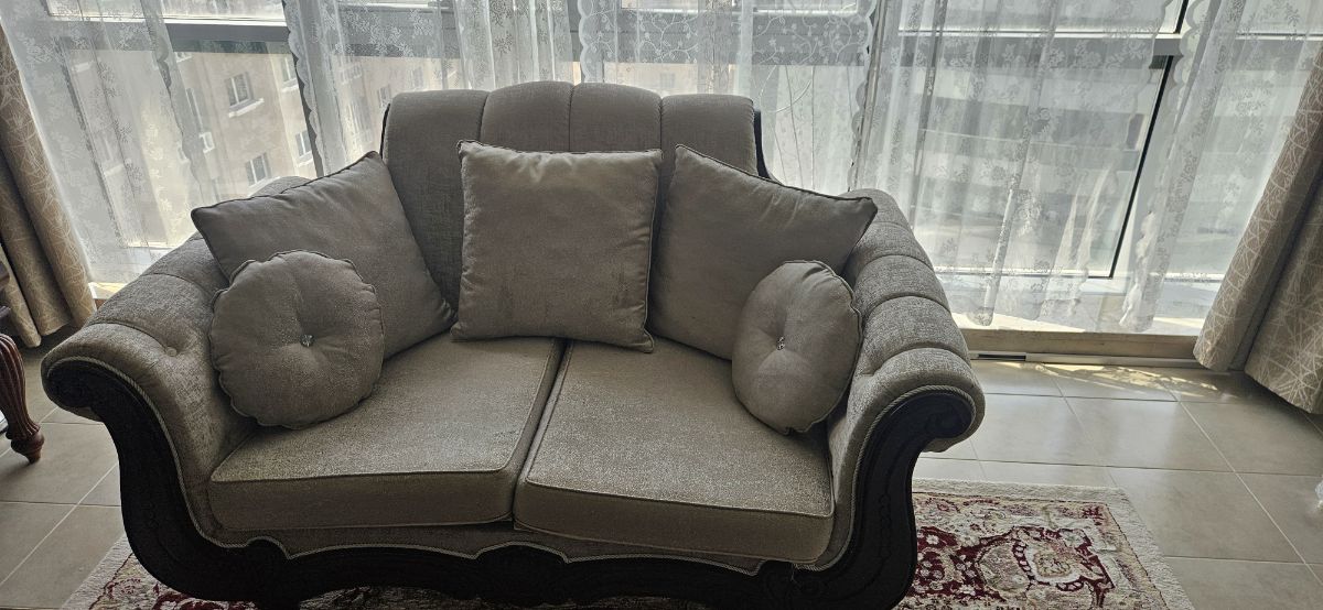 Sofa Set with Side Tables and Center Table for Sale - Image 4