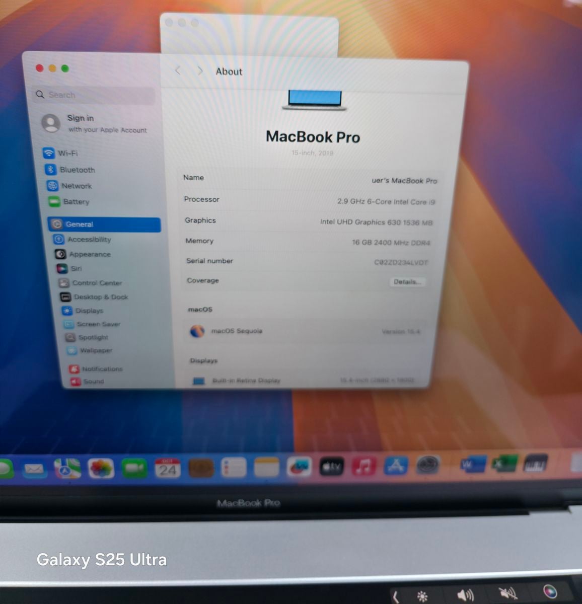 MacBook Pro i9 Touch bar
16GB RAM 512GB STORAGE - Image 8