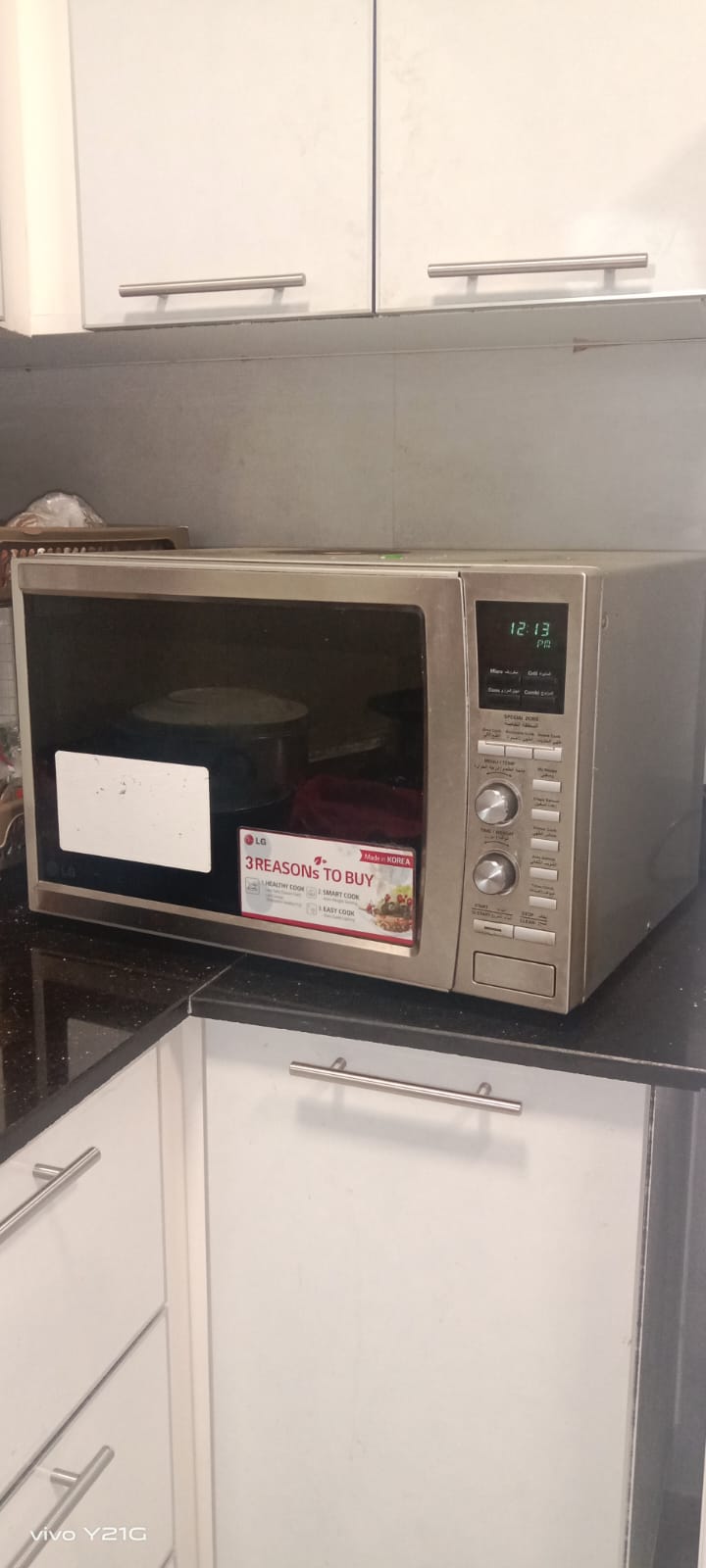 Computer Table, Center Table, Steel Cupboard, Panasonic Washing Machine, LG Microwave, LG Vacuum Cleaner, etc  - Image 6