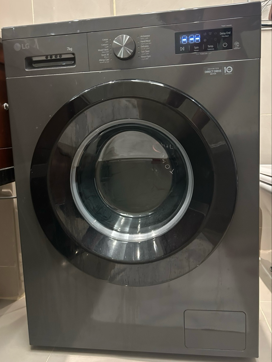 LG Front Load Washing Machine – 7KG – Almost New - Image 2