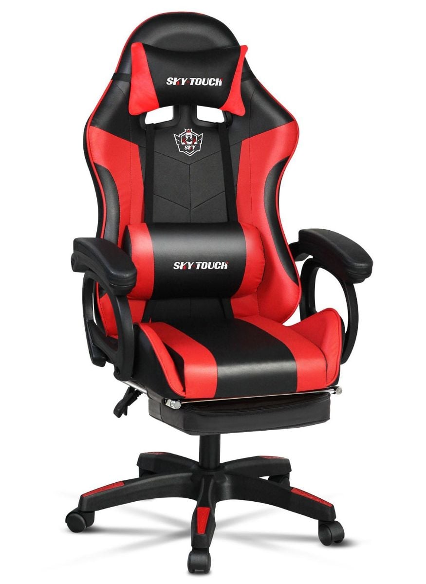 Skytouch gaming chair - black and red - Image 1