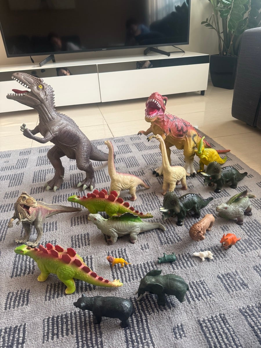 Kids dinosaurs set - Image 1