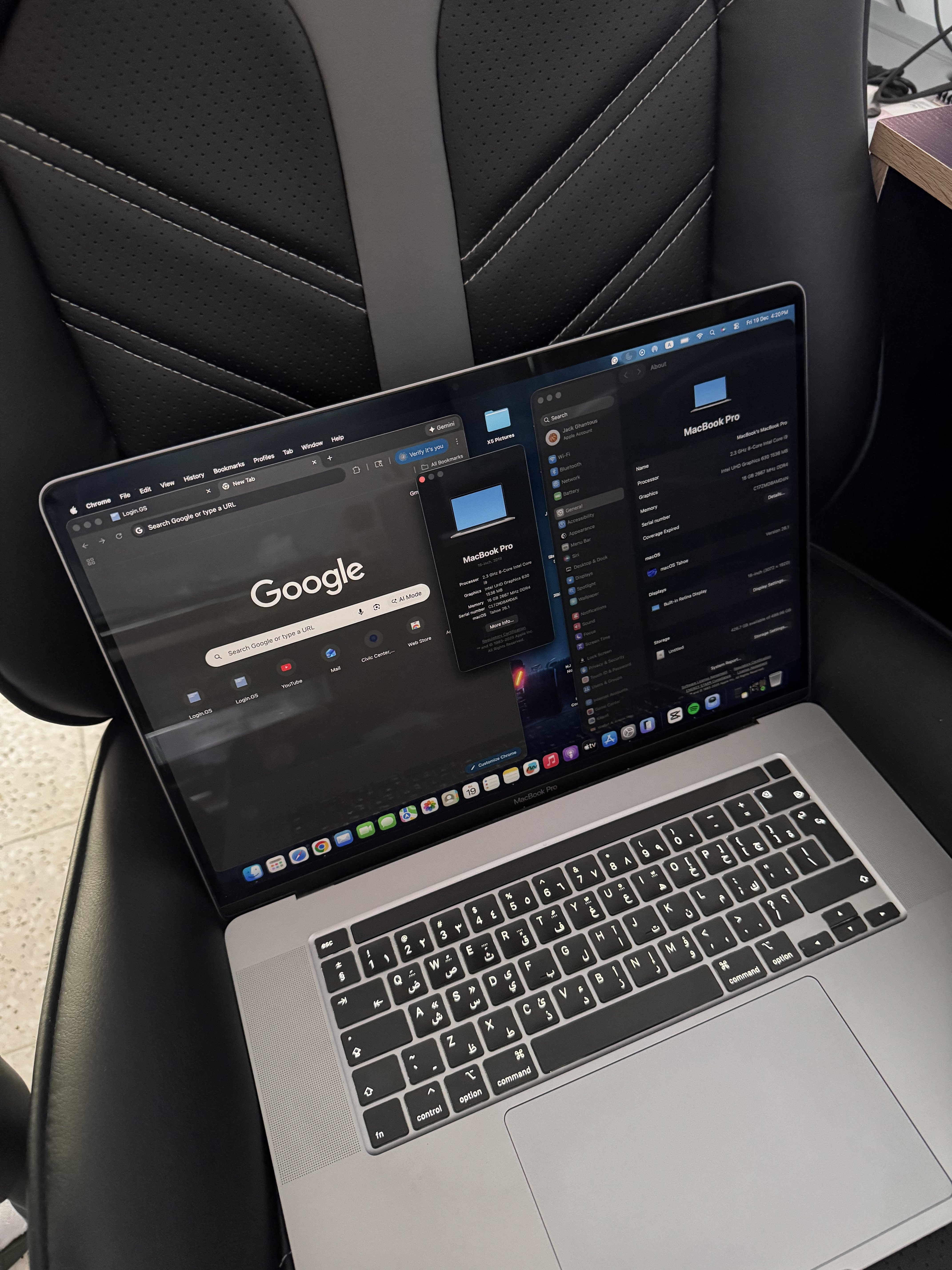 MacBook Pro A2141 Core i9 processor  - Image 4