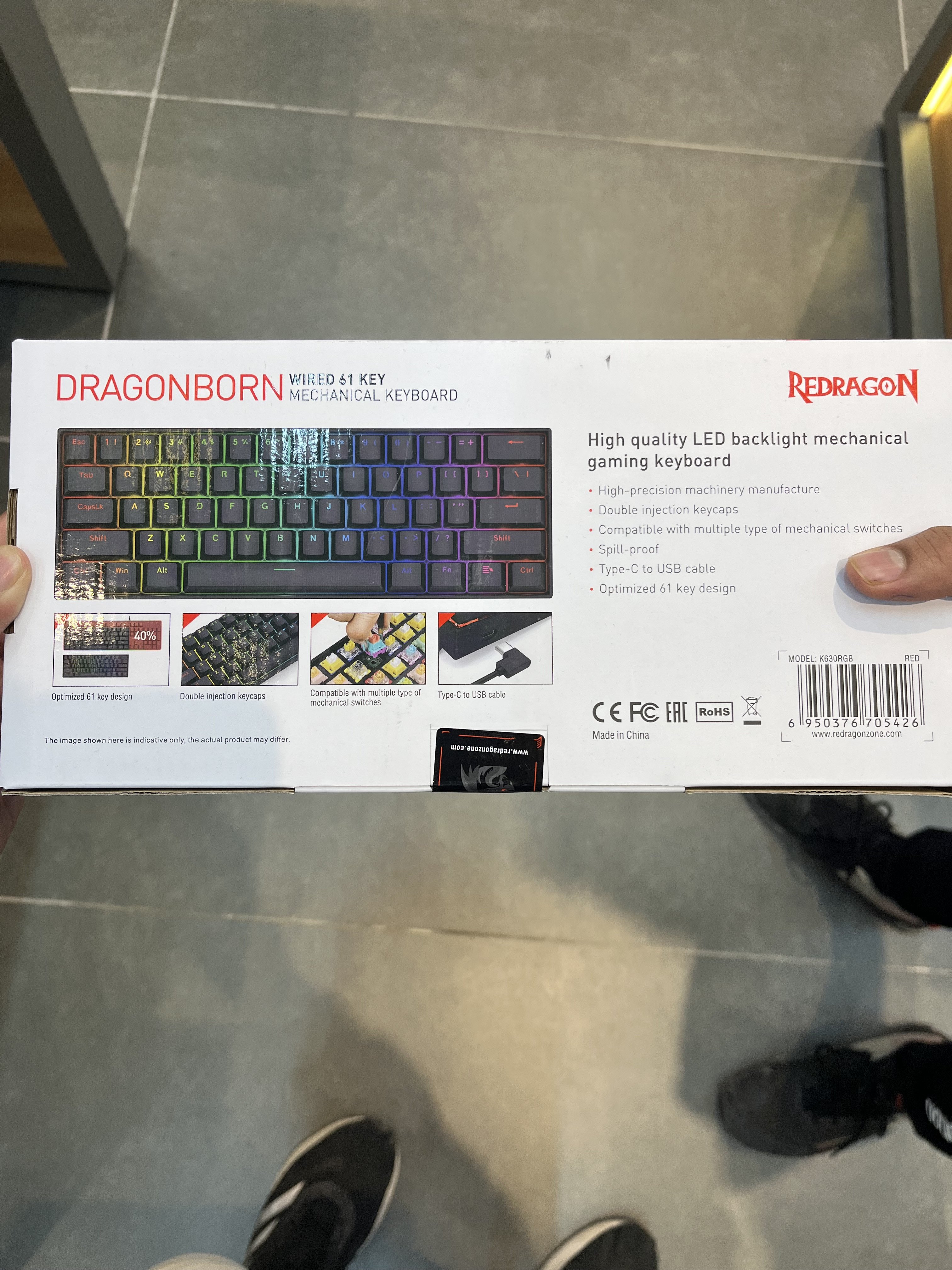 Dragonborn wired keyboard BRAND NEW and FULLY SEALED - Image 3