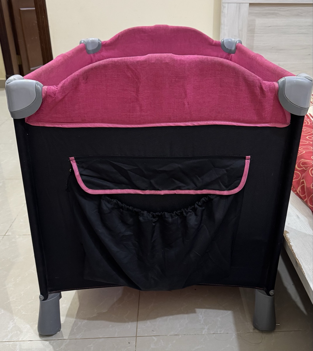Bed Frame with side table, dressing table - Image 2