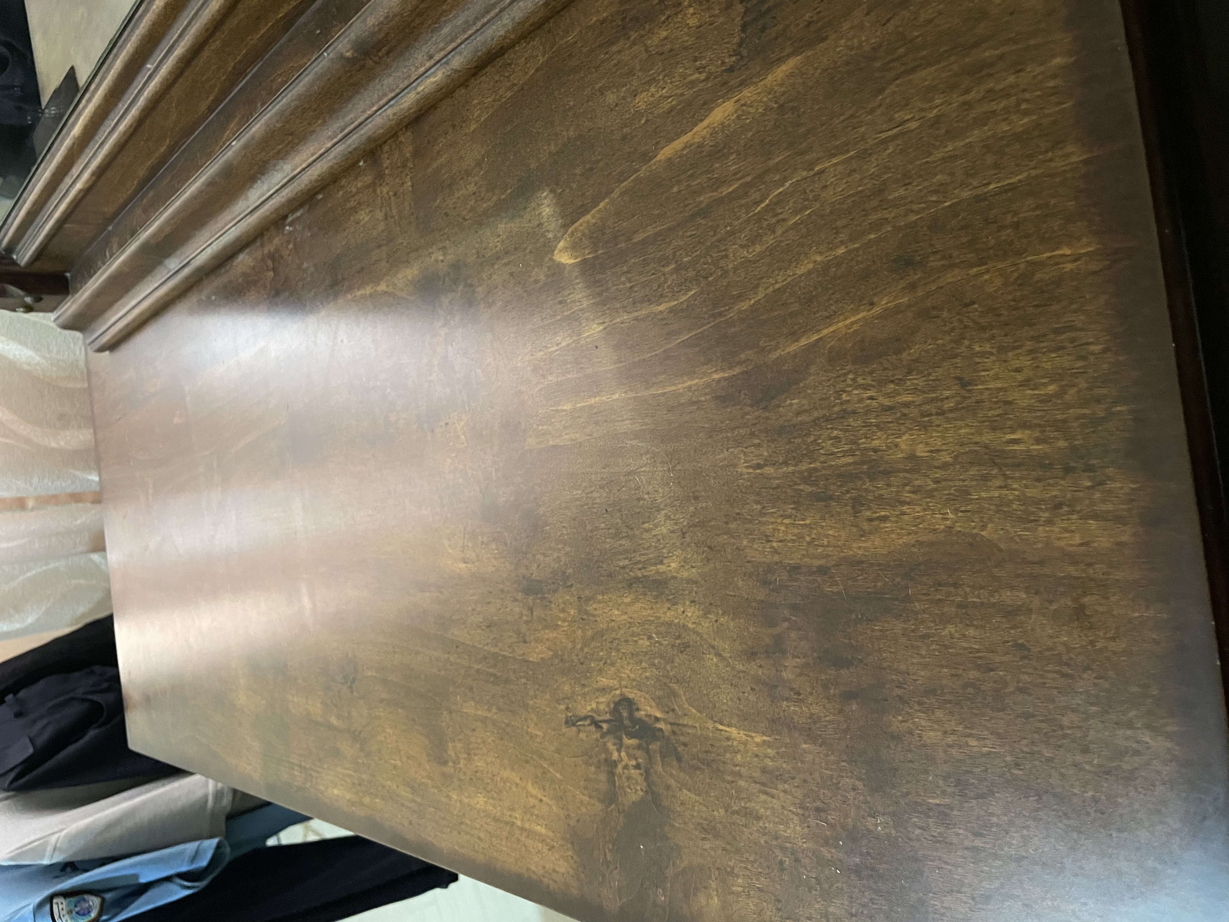 Original Wood Dressing Table - Heavy  - Image 12