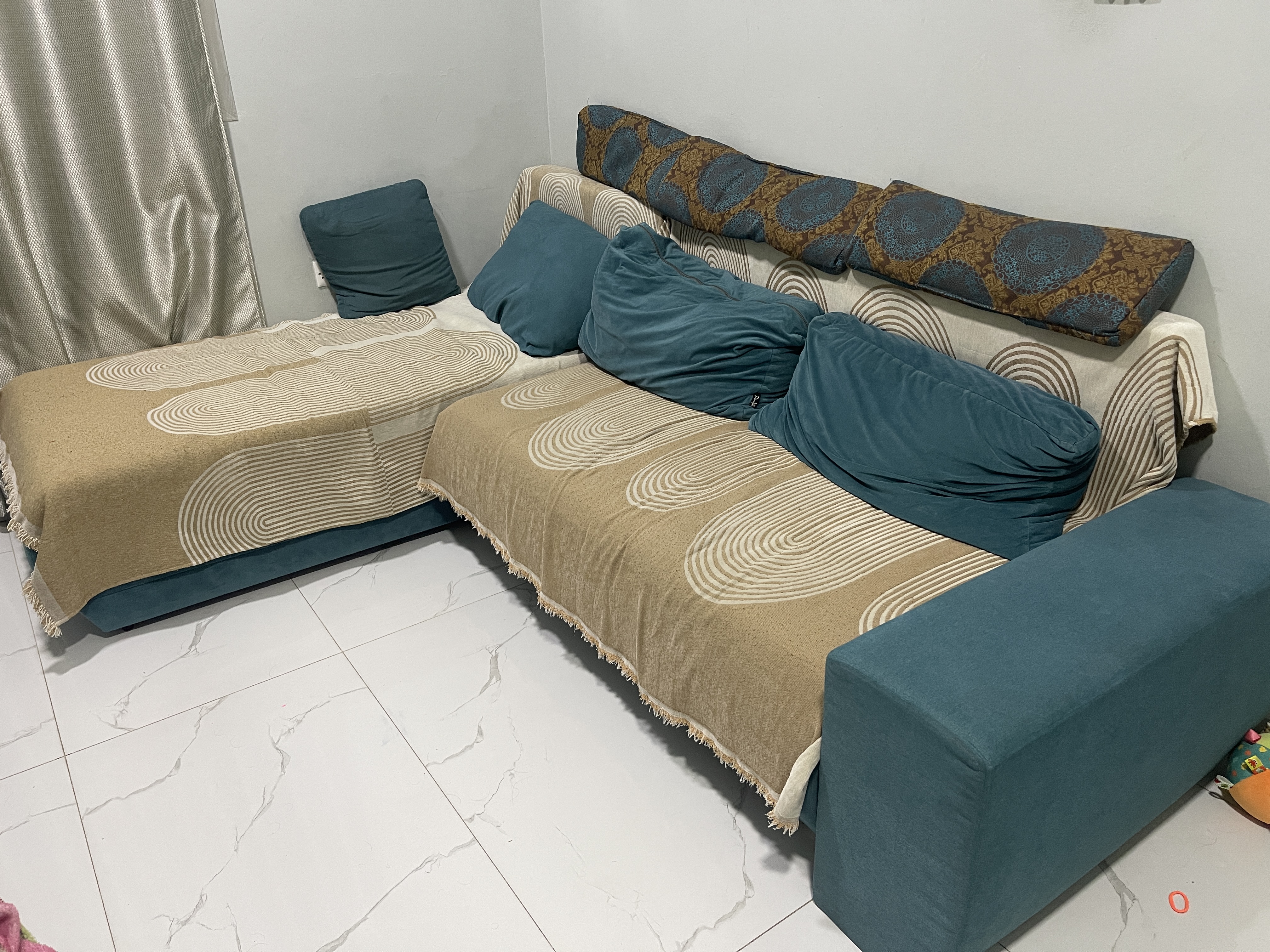Sofa Set - L Shape - Al Wakra - Image 2
