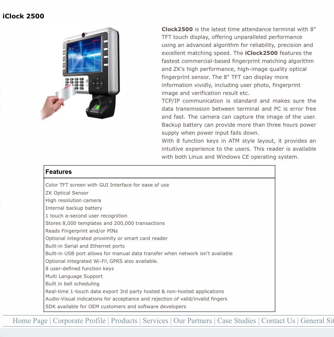 Biometric Attendance Machine - iclock2500 - Image 5
