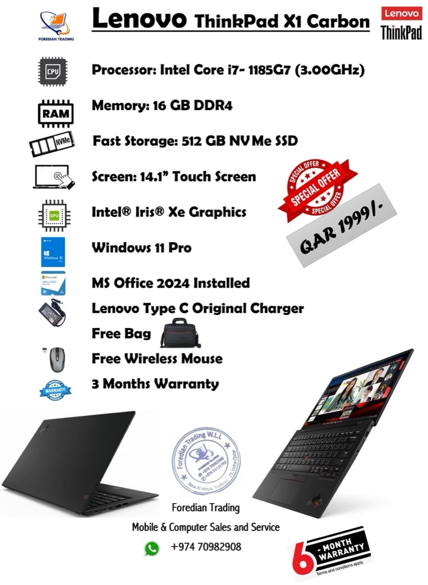 Lenovo ThinkPad X1 Carbon Touch - Image 7