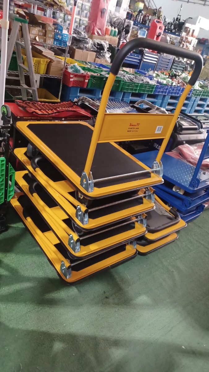 Foldable platform trolley 150 kg - Image 8