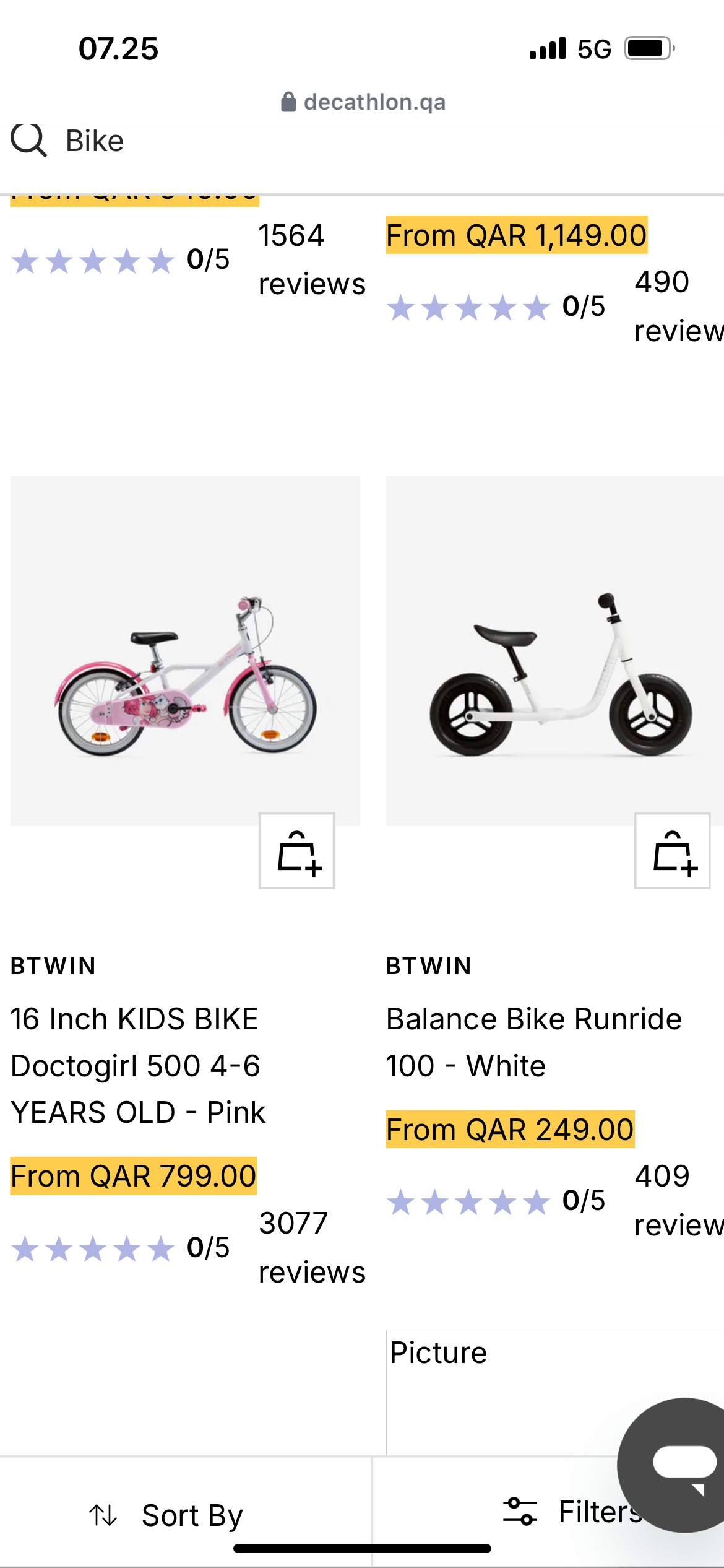 Bicycle 16inch age 4-5yo from decathlon - Image 2