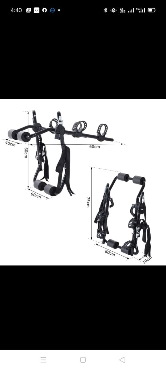 New Car Rack 3.bike holder - Image 2