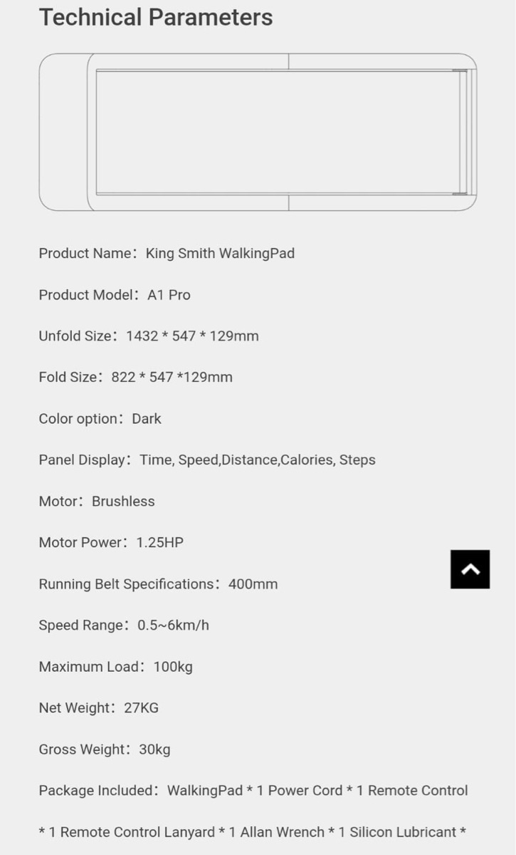 King Smith Xiaomi Walking Pad A1 Pro - Image 1