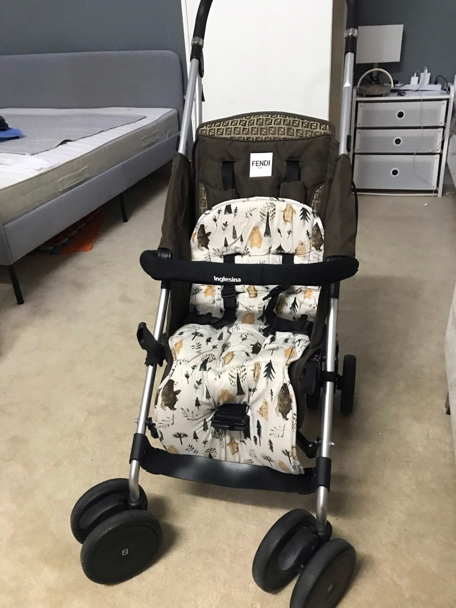 FENDI Brand Junior Stroller - Image 2