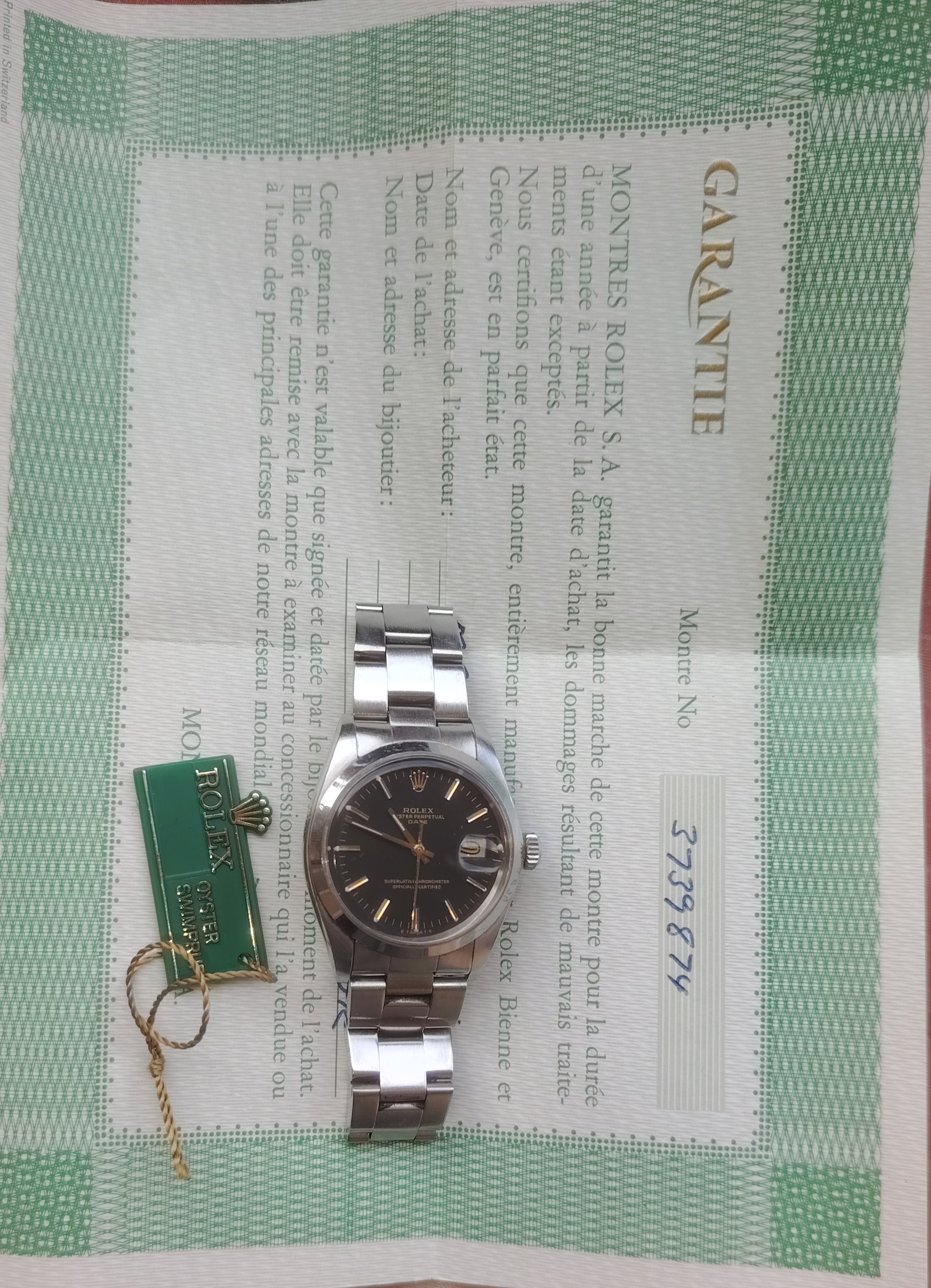 Rolex Oyster Date, Perpetual 1975, vintage  - Image 2