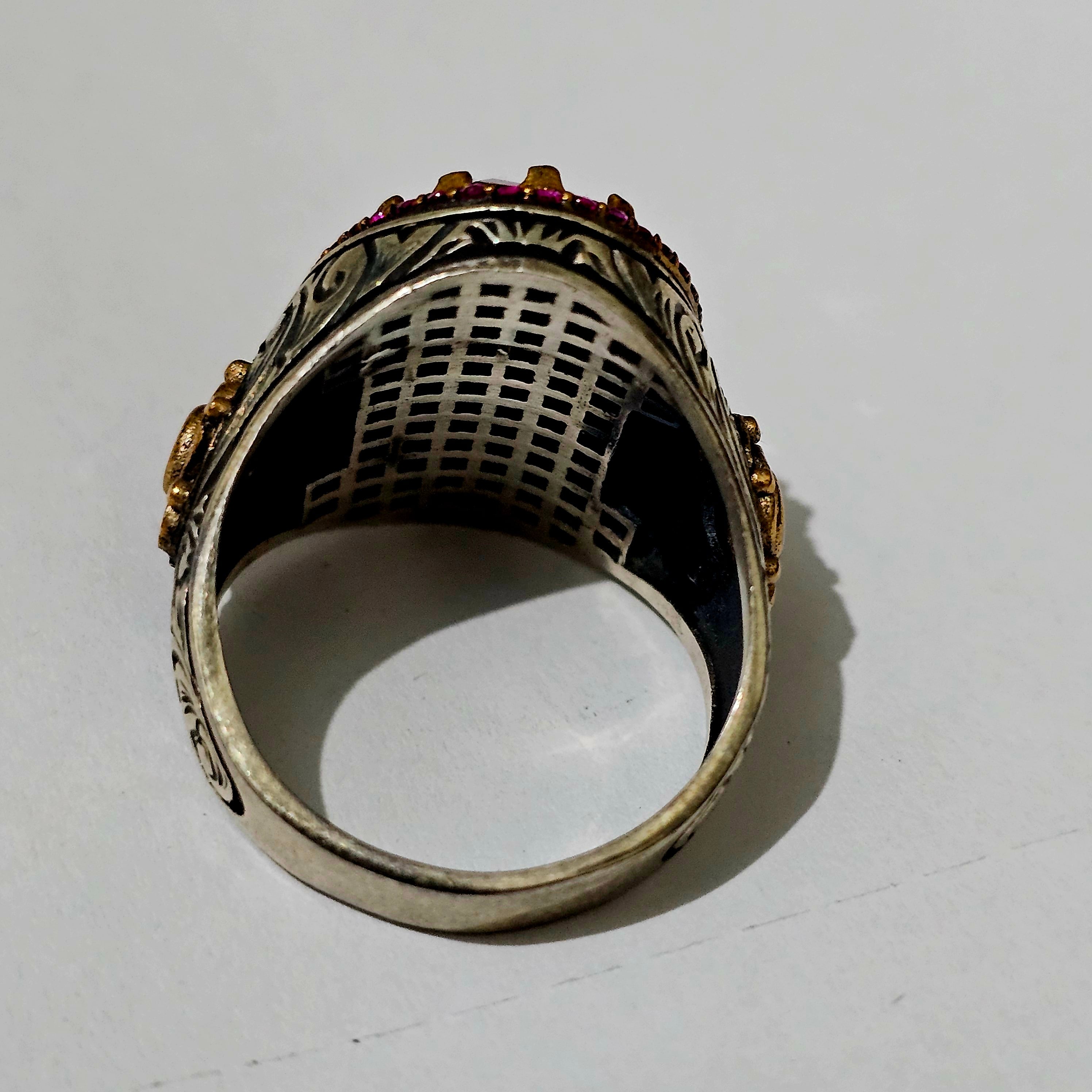 Handmade Silver Zultanite Stone Ring  - Image 4