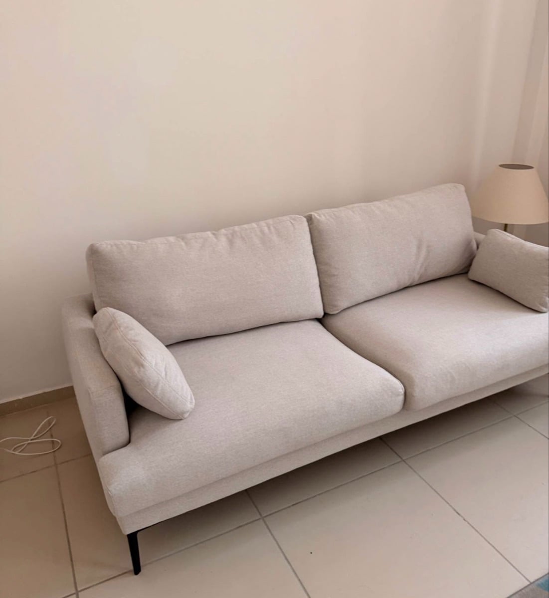 3 seater Anders Sofa from Home Centre for 550 QR - Image 3