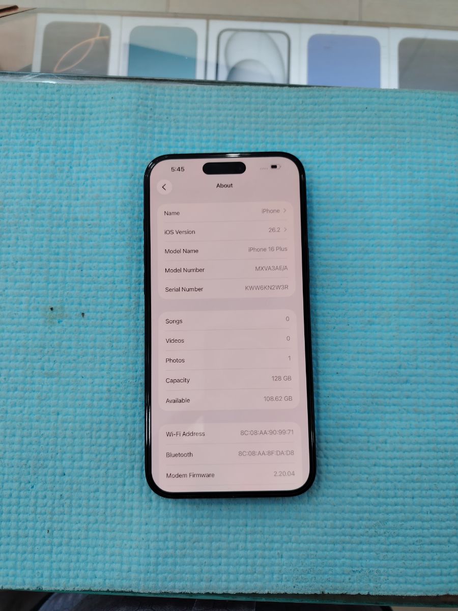 I phone 16 plus 128gb black - Image 11