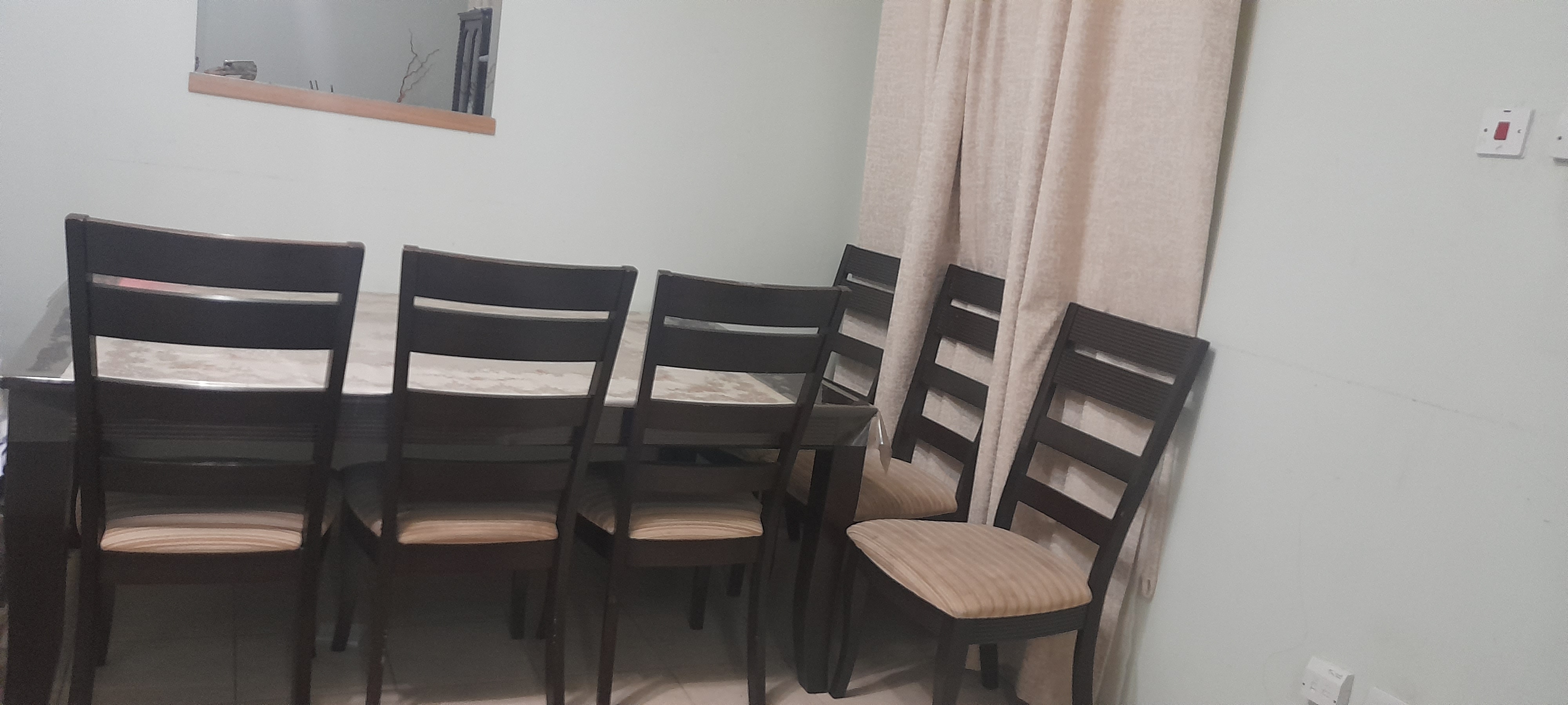 8 seater Dining Table from Home centre  - Image 2