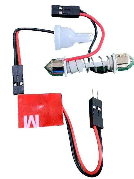 08 COB LED Car Interior Light Bulb Panel with Festoon Adapters - Image 2