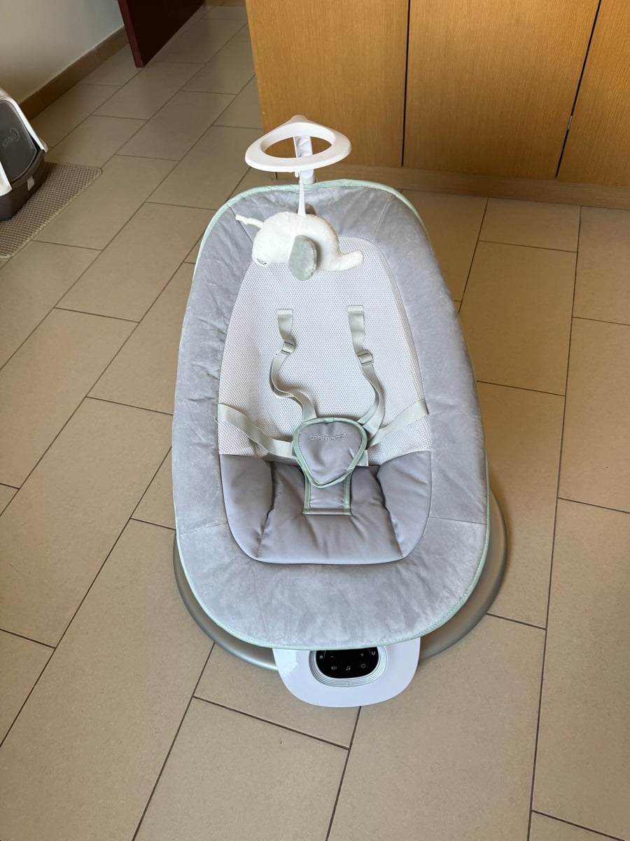 Like New! Momcozy CocoSway 3D-Motion Baby Swing + Remote - Image 3