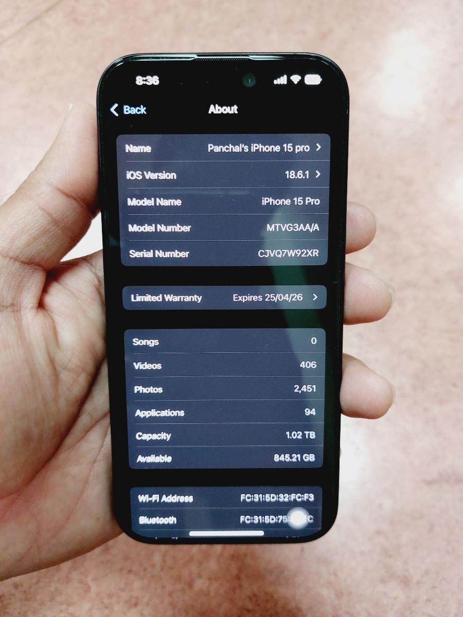 iPhone 15 Pro 1TB – Excellent Condition | 6 Months Warranty Remaining - Image 7