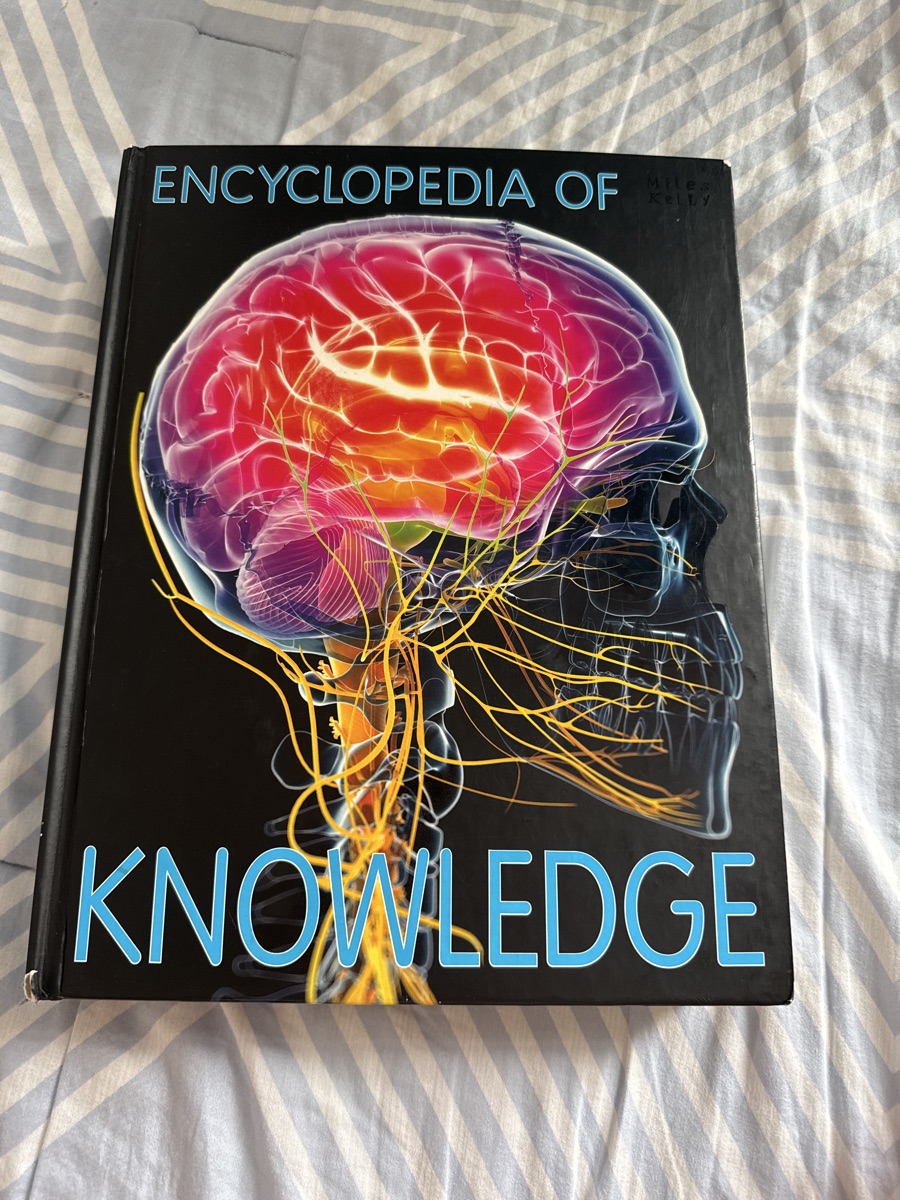 500 page Encyclopedia of Knowledge book - Image 1