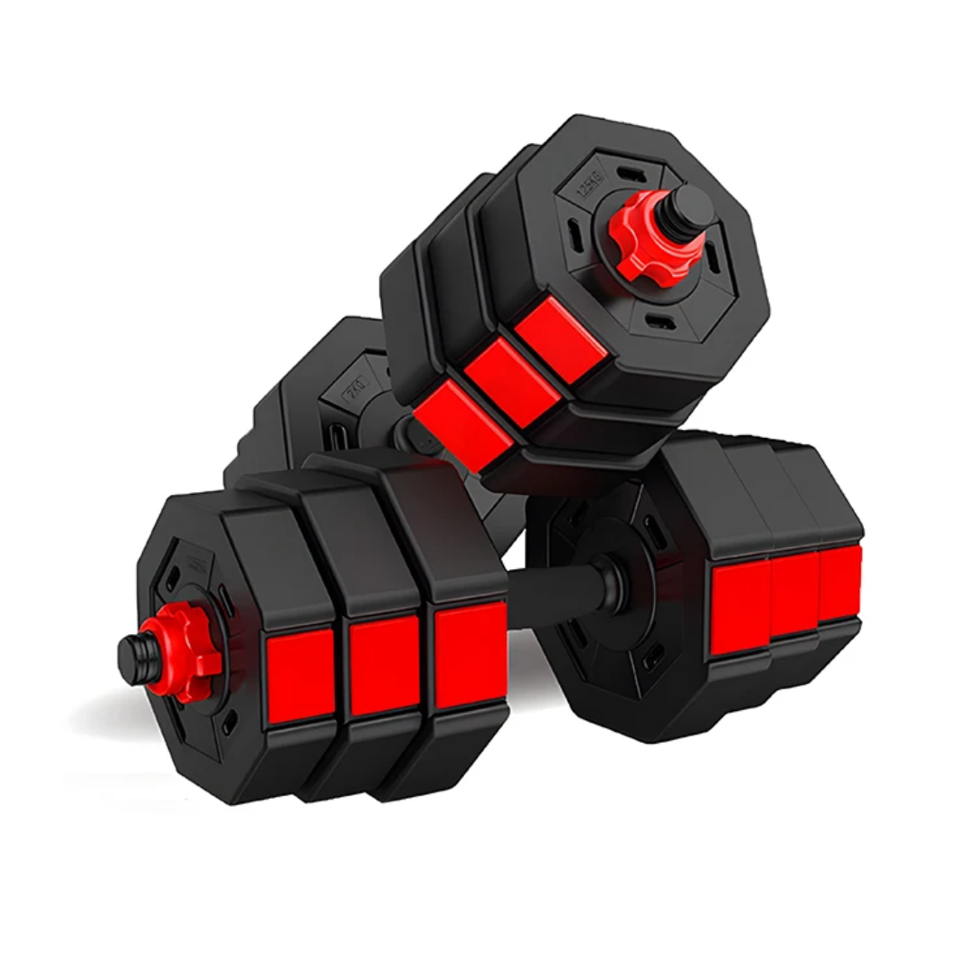 Dumbbells and barbel set  - Image 5