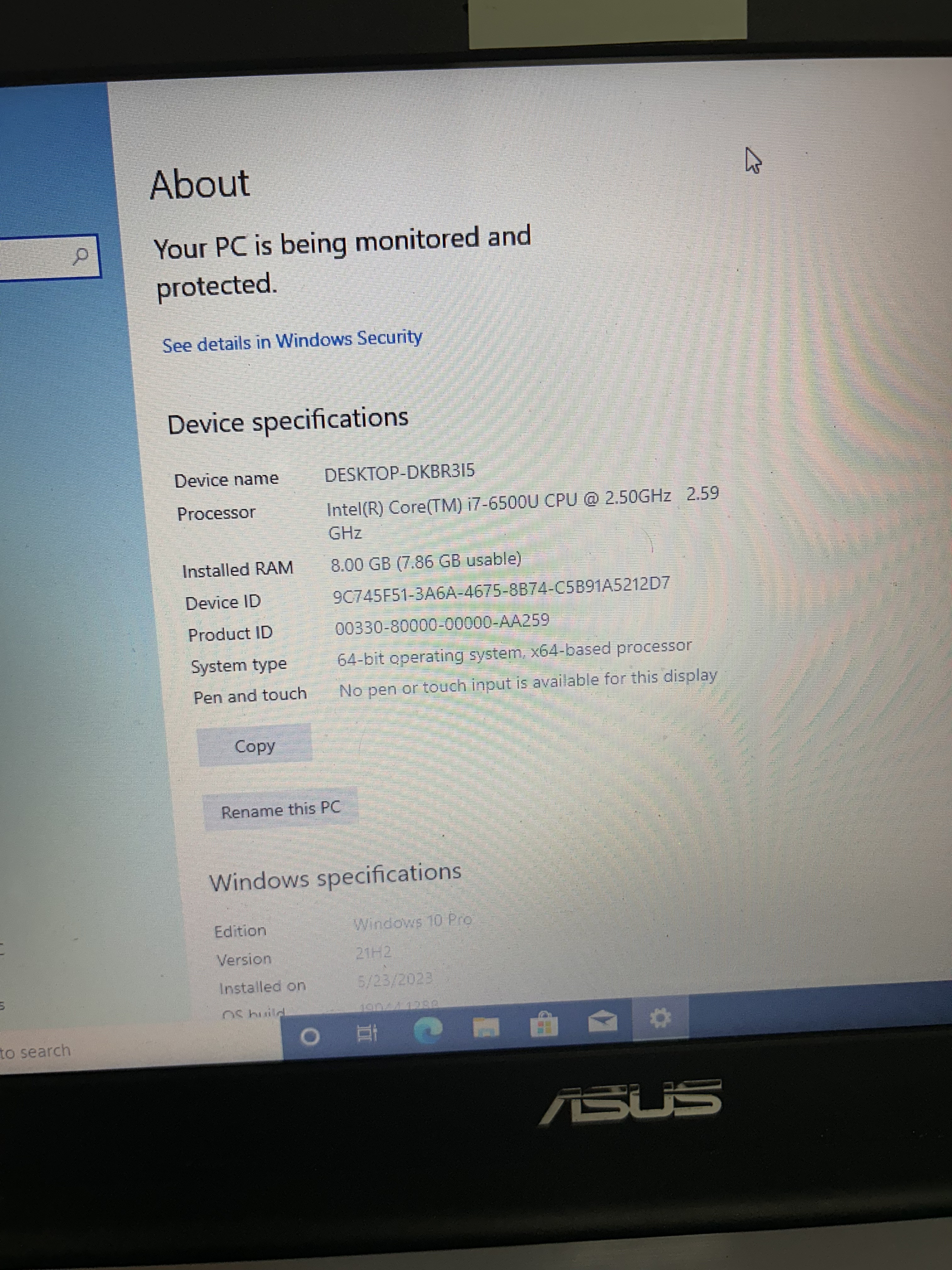 Asus X556U Intel Core i7  - Image 2