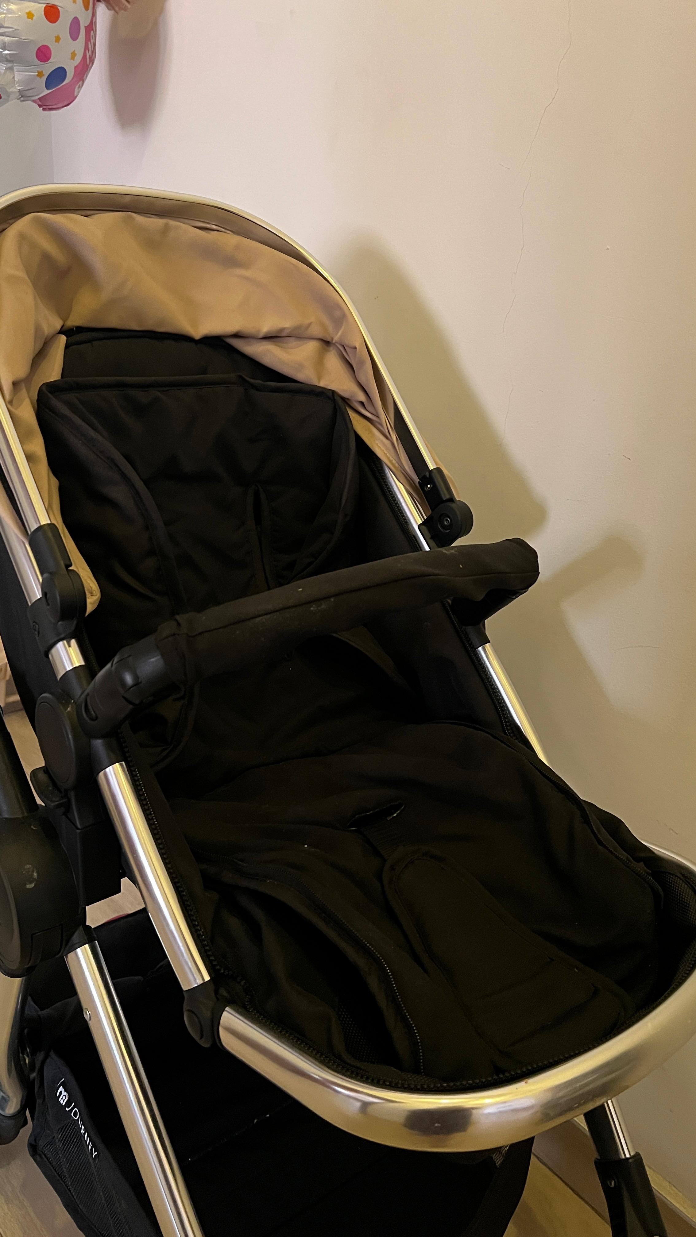 Baby Stroller - Mothercare 4-Wheel Journey Travel System - Image 6