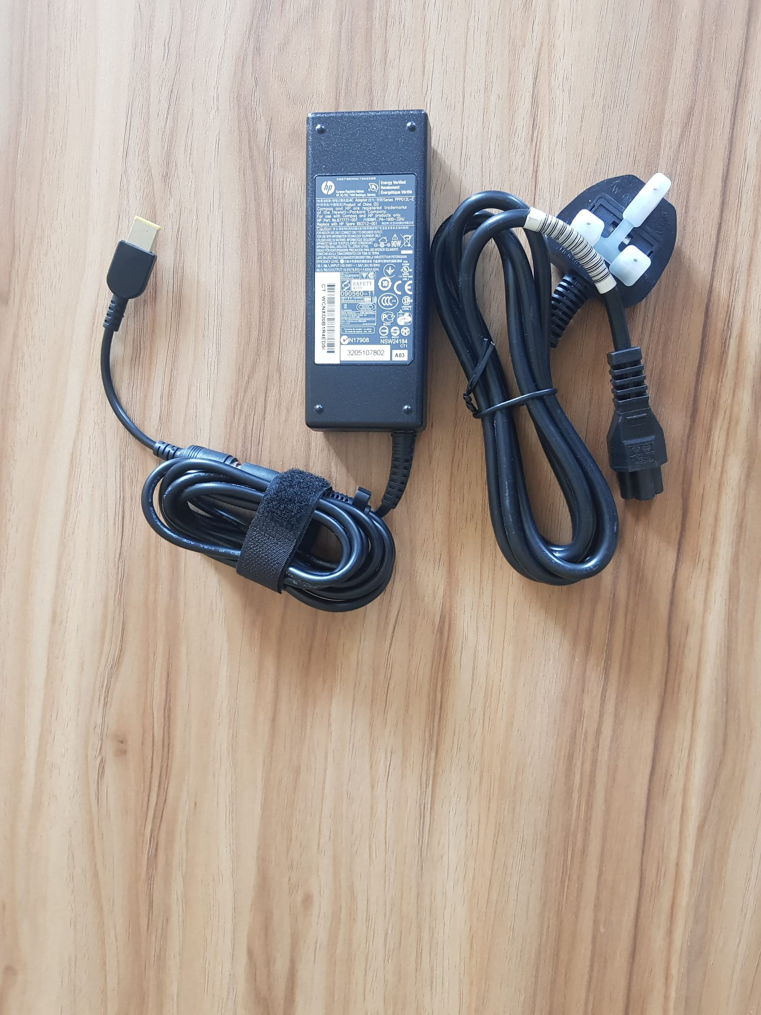 Lenovo Laptop Power Adapter / Charger with Square Pin  - Image 2