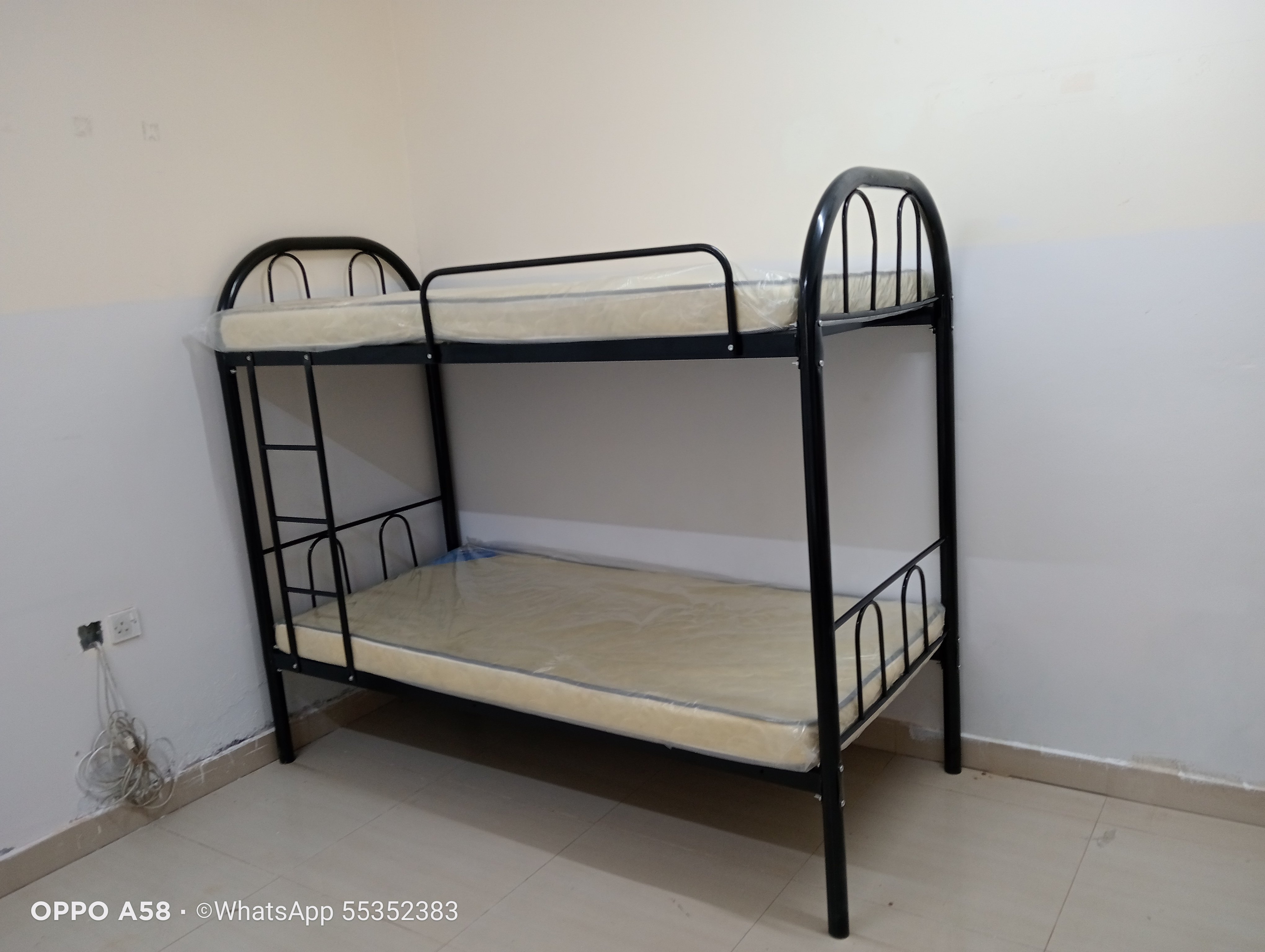 Heavy-Duty Steel Bunk Bed | سرير طابقين قوي ومتين - Image 2