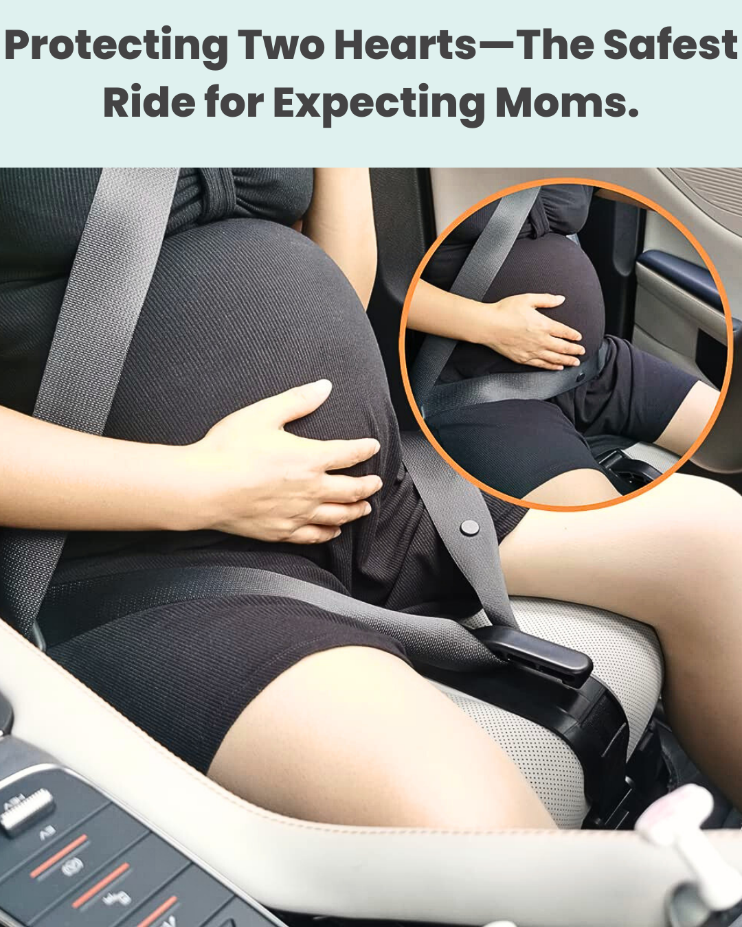  Pregnancy Car Seat Belt Adjuster – Prevent Pressure on The Belly While Driving - Image 7
