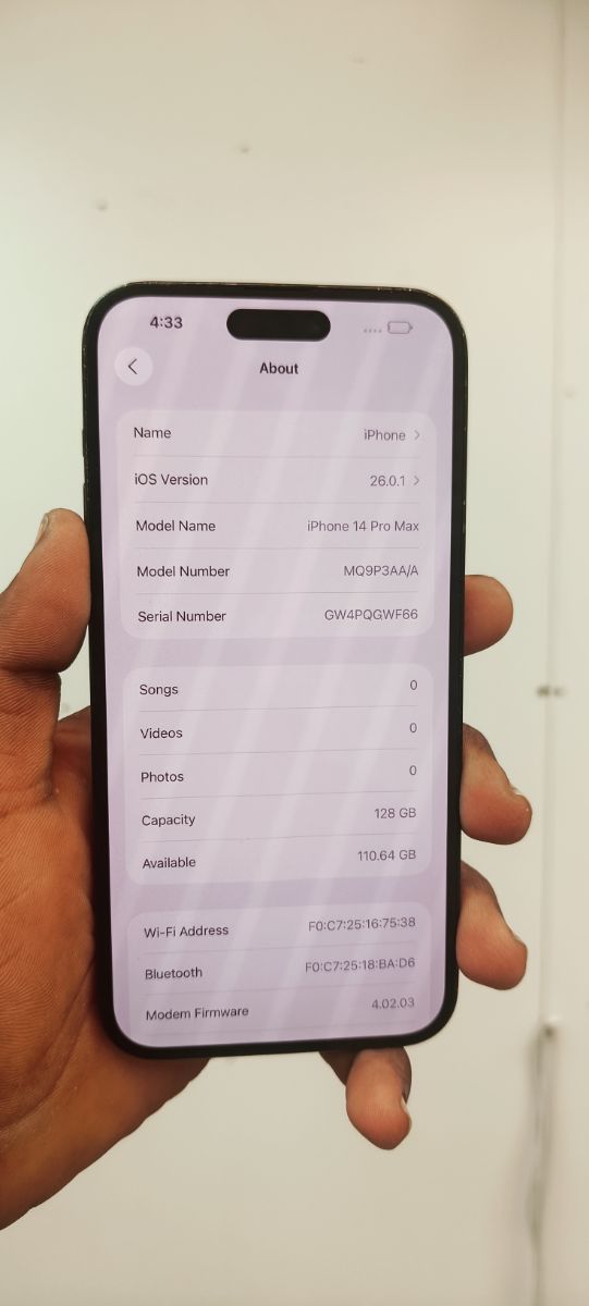 Iphone 14pro max 128GB - Image 2