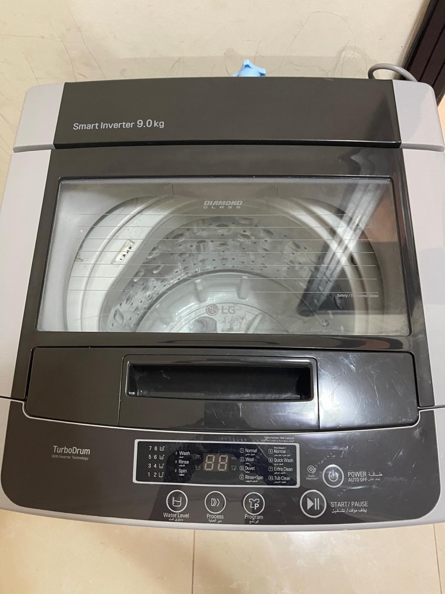 LG TOP LOAD WASHING MACHINE 9kg - Image 1