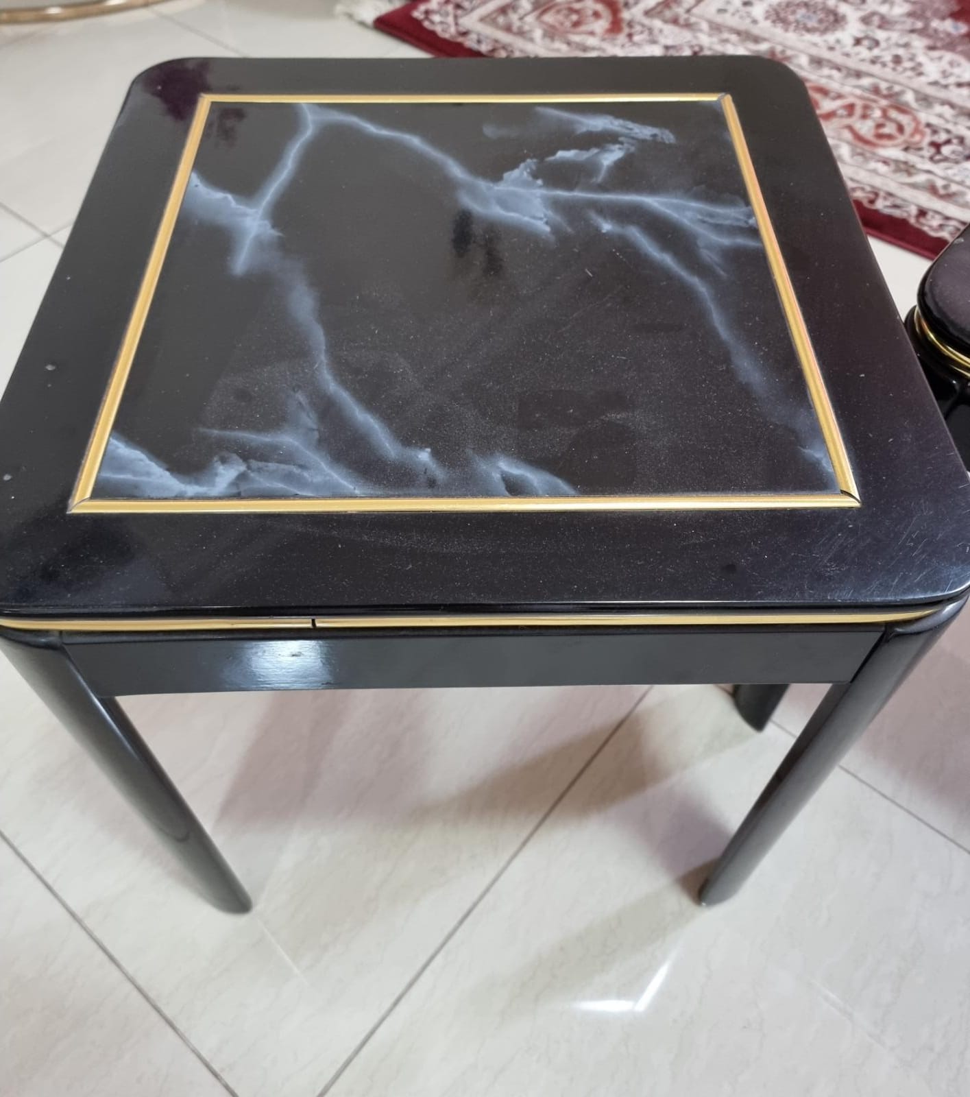 Center Coffee table along with 2 side tables - Image 6