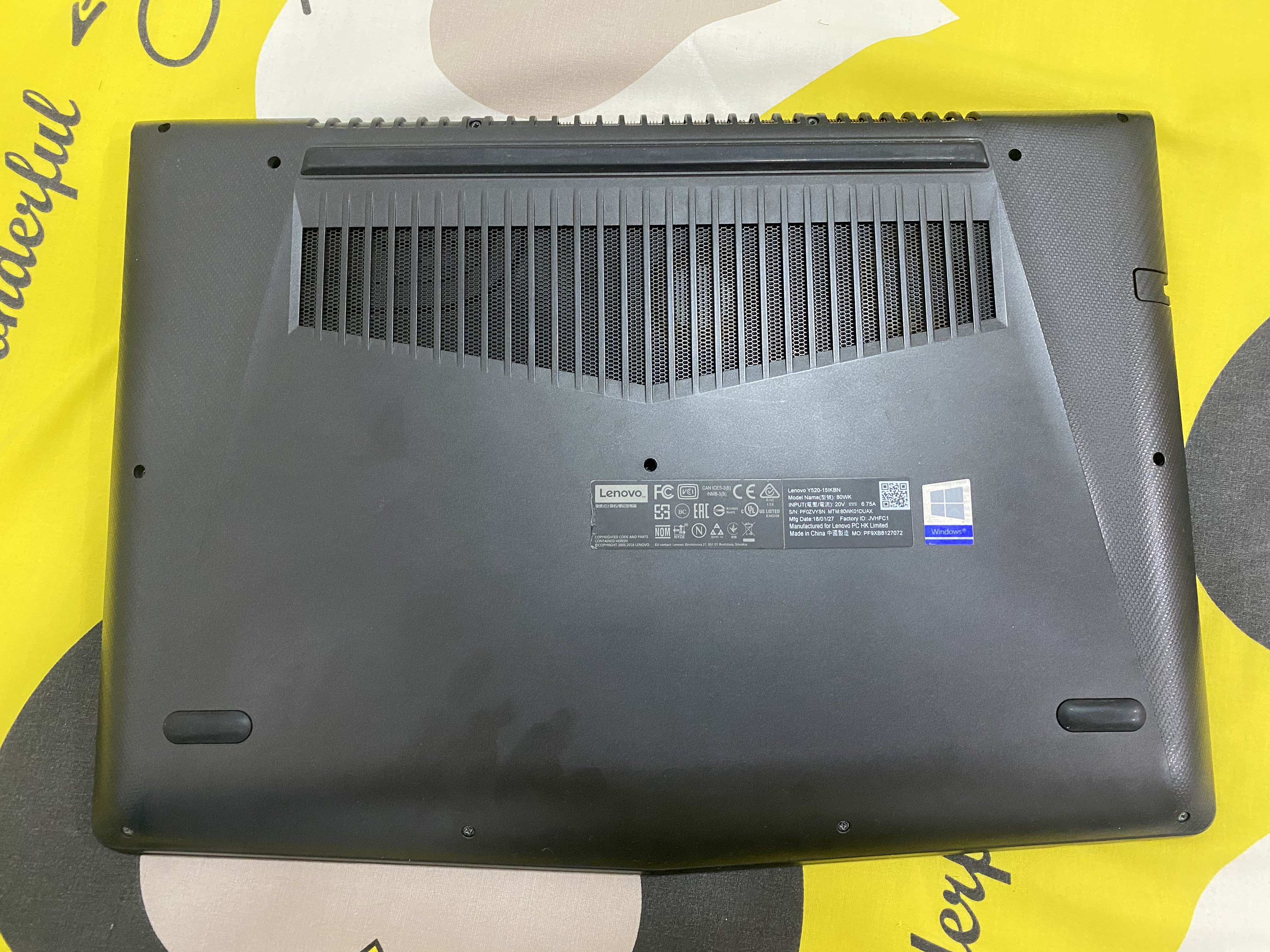 URGENT SALE Lenovo Legion Y520 Gold Edition 3TB STORAGE | Negotiable - Image 3