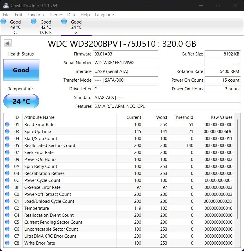 Laptop HDD - Hard Disk 320 GB - 3 Hours Used Only - Image 3