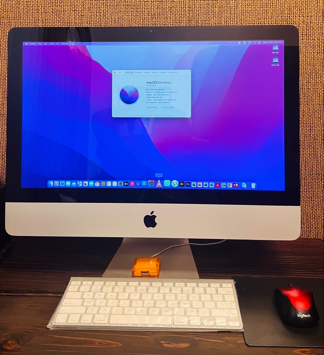 Apple imac 21.5 Desktop Computer - Image 3