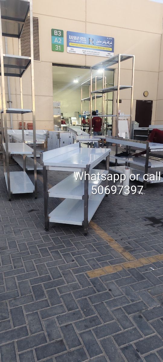 Table new fabrication Stainless steel All - Image 3