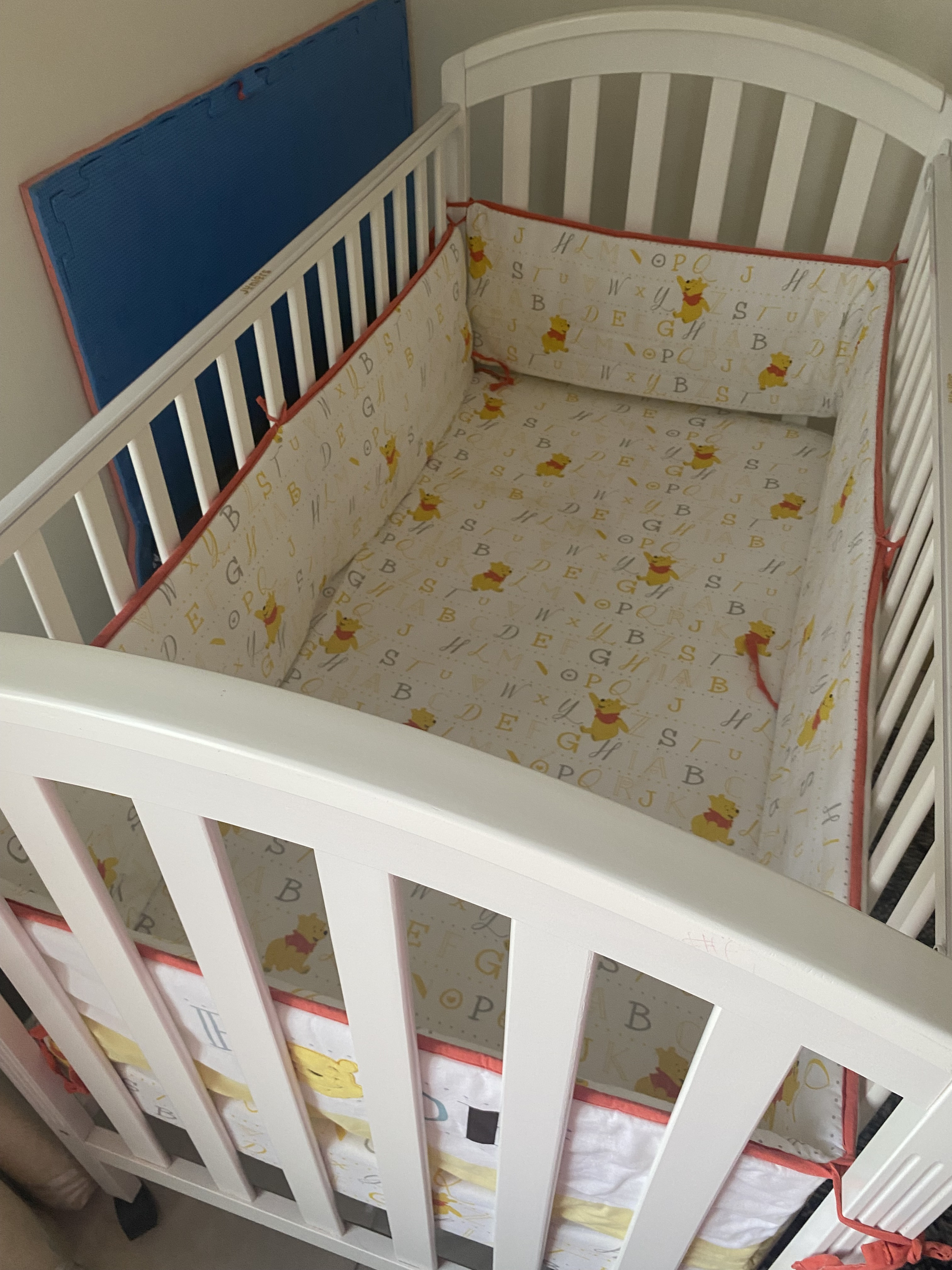 Juniors Baby Cot + Mattress + Cot Bump + Fitted Sheet  - Image 2