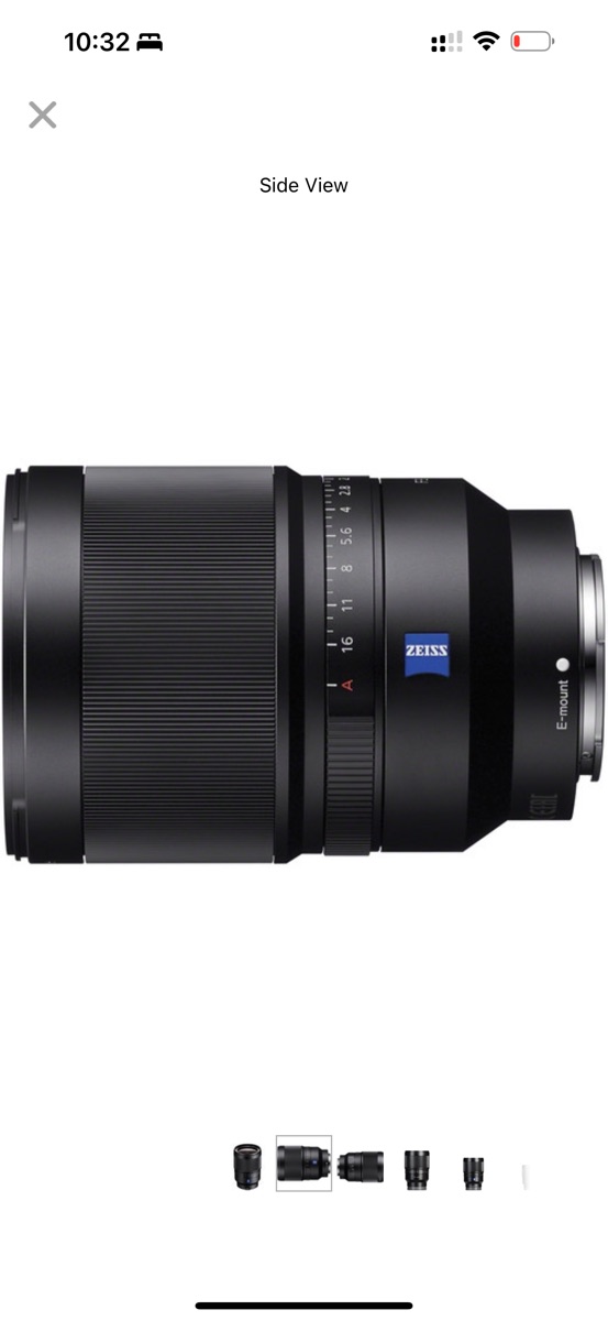 For sale - Sony T* FE 35mm f/1.4 ZA Lens - Image 1